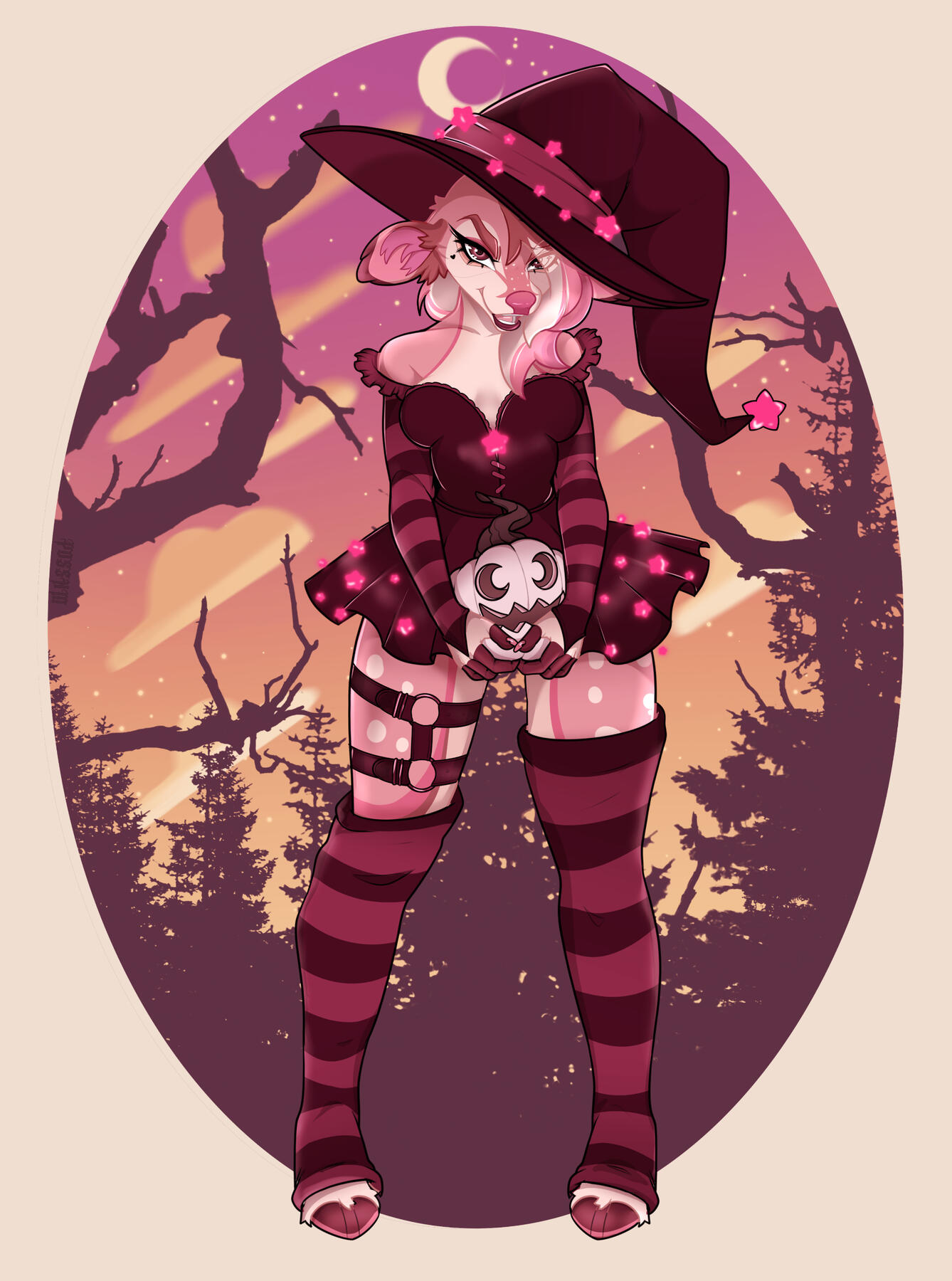 Pumpkin Witch Example